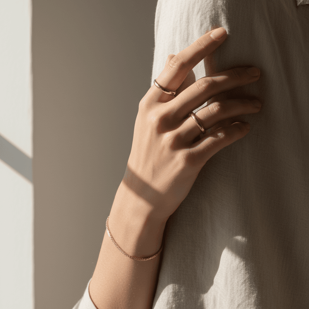 Gold and silver jewellery pieces displayed for valuation