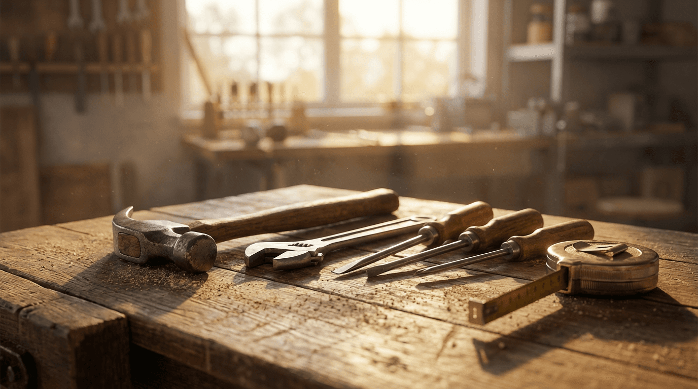 Household appliances, power tools, and kitchen items